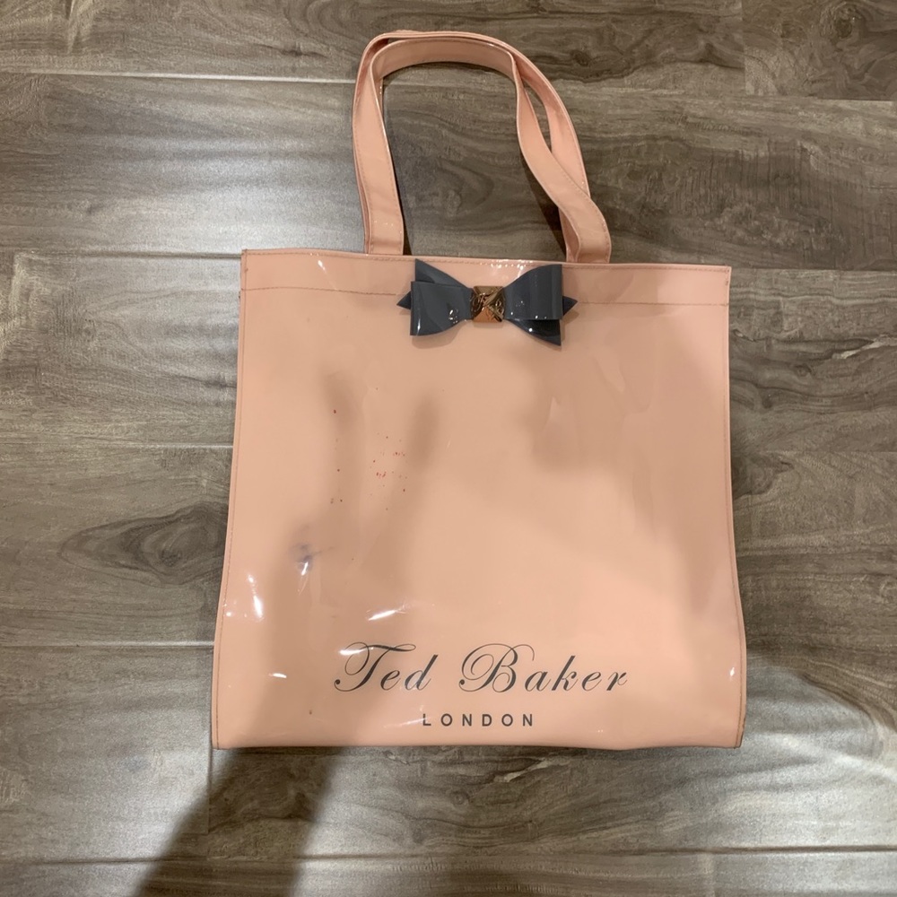 Pink/Grey Ted Baker Tote